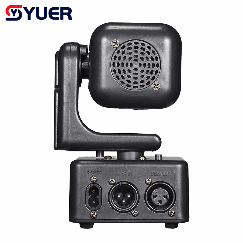 YUER™ 4x3W RGBW +5w Strobe Moving Head Light RG Laser Strobe Effect DMX512 Sound Control For DJ Disco Party Bar Club Wedding Stage Lighting