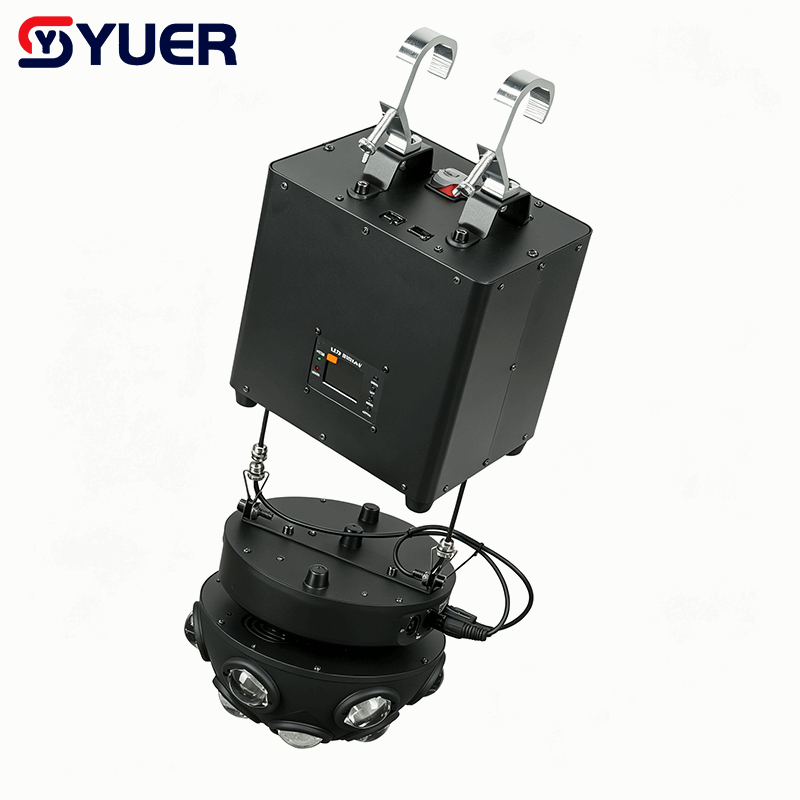 YUER™ 13x10W RGBW 4in1+ Red Green Laser Magic Ball Lifting Light DMX512 Sound Control For DJ Disco Party Bar Club Wedding Stage Effect Lighting