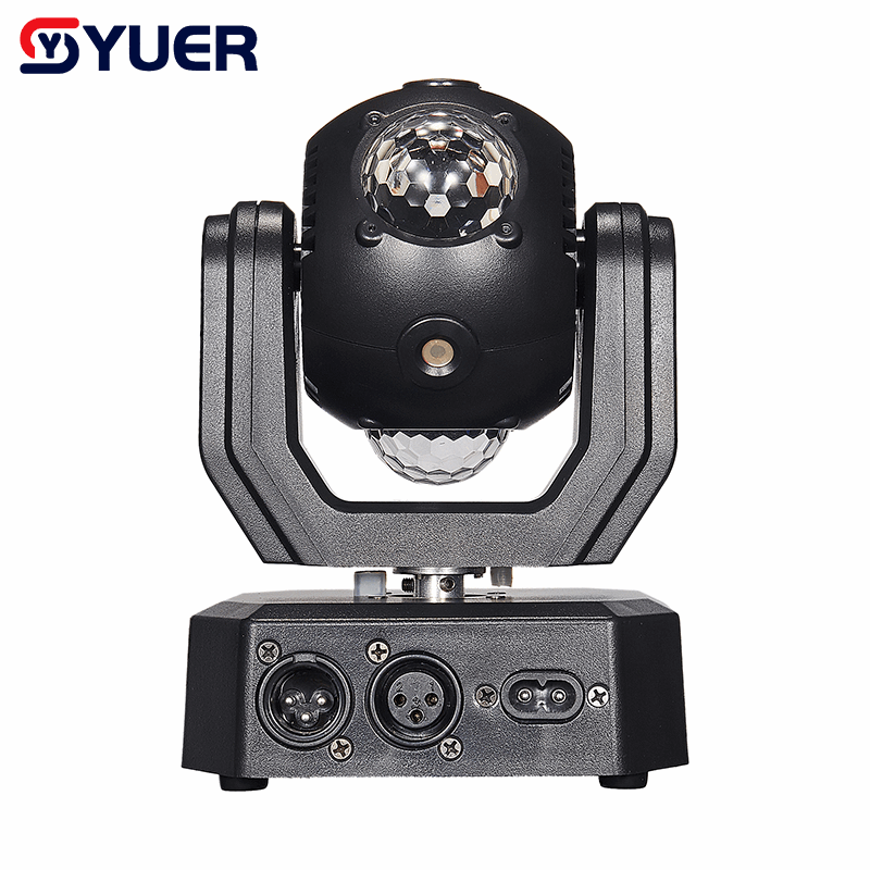 YUER™ 3x15W +Red Green Blue Laser Moving Head Light Magic Ball Laser Effect DMX512 Sound Control For DJ Disco Party Bar Club Wedding Stage Effect Lighting