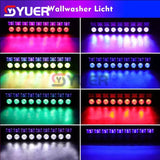 YUER™️ LED Bar 2in1 Effect RGBW & UV Sound Control Lights DMX Control Music Rhythm Colorful LAMP DJ Disco Car TV Desktop Decora Lights