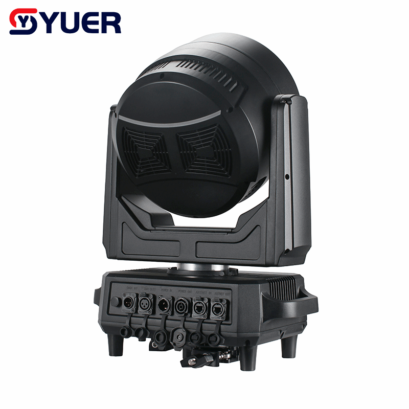 YUER™ IP65 Waterproof 7x60W LED RGBW 4in1 +210x0.3W LED RGB Bee Eye Moving Head Light Wash Zoom Rainbow Effect DMX512 Art-Net Control For DJ Disco Party Bar Club Wedding Stage Lighting