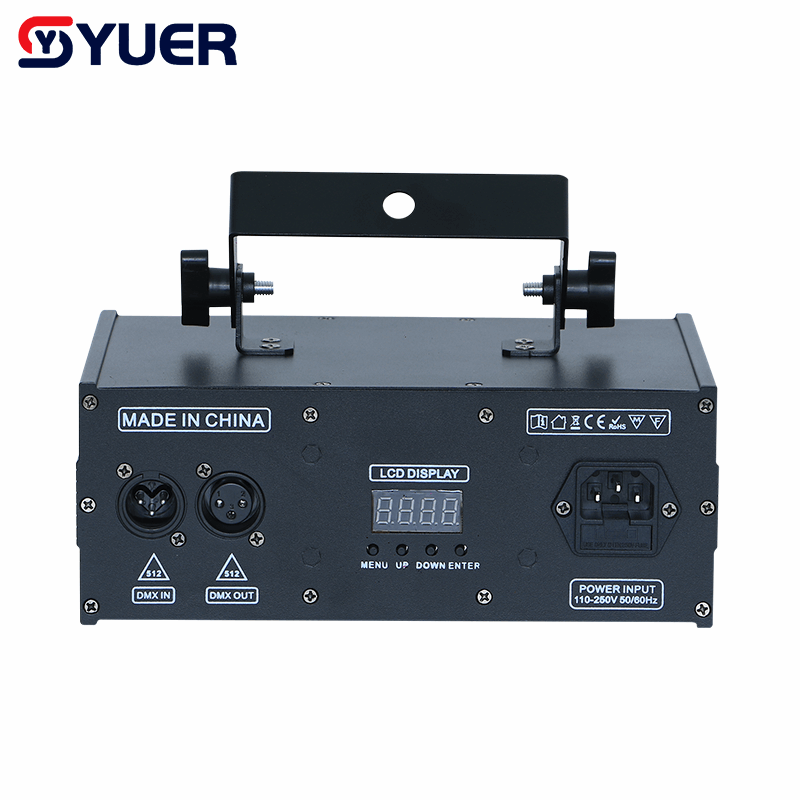 YUER™ 2W 3W 5W RGB Laser Light Starry Sky Effect DMX512 Sound Control For DJ Disco Party Bar Club Wedding Stage Effect Lighting