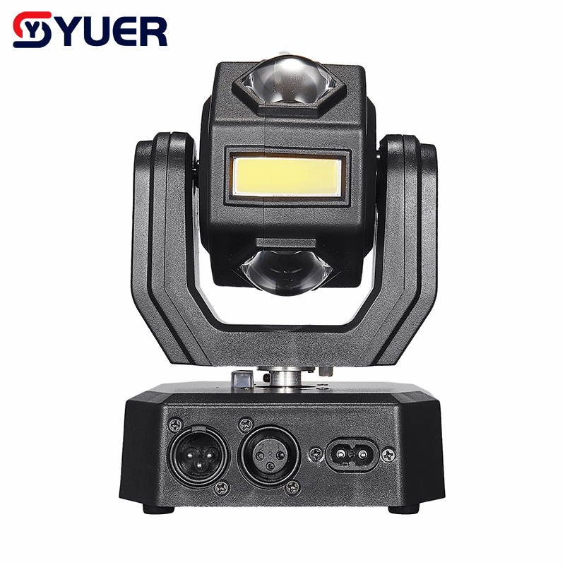 YUER™ 12x3W +3x10W Gold Strobe Moving Head Light Beam Strobe Effect DMX512 Sound Control For DJ Disco Party Bar Club Wedding Stage Effect Lighting