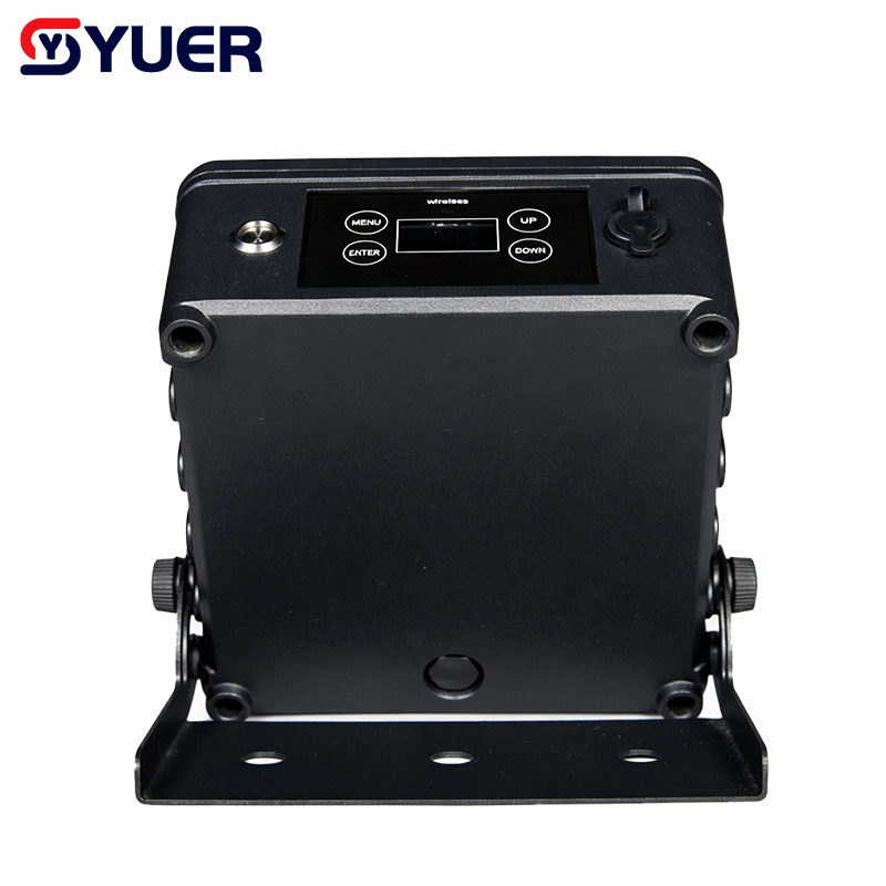 YUER™ IP65 Waterproof 6x18W LED RGBWAUV 6in1 Battery Par Light Wash Effect DMX512 Remote Control For DJ Disco Party Bar Club Wedding Stage Lighting