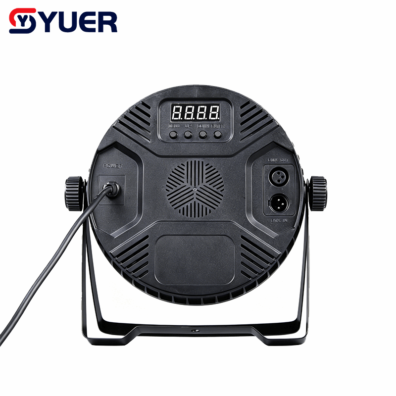 YUER™ 60x1.5W RGB LED Par Light with 36Pcs 5050 RGB Auxiliary Light Wash Effect DMX512 Remote Control For DJ Disco Party Bar Club Wedding Stage Lighting