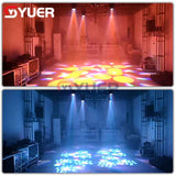 YUER™️ NEW Mold Mini 150W LED Bee Eye + 3 Prism Spot Moving Head Light Dj Dmx512 Stage Light Effect Lighting Disco Dj Bar Dance Floor