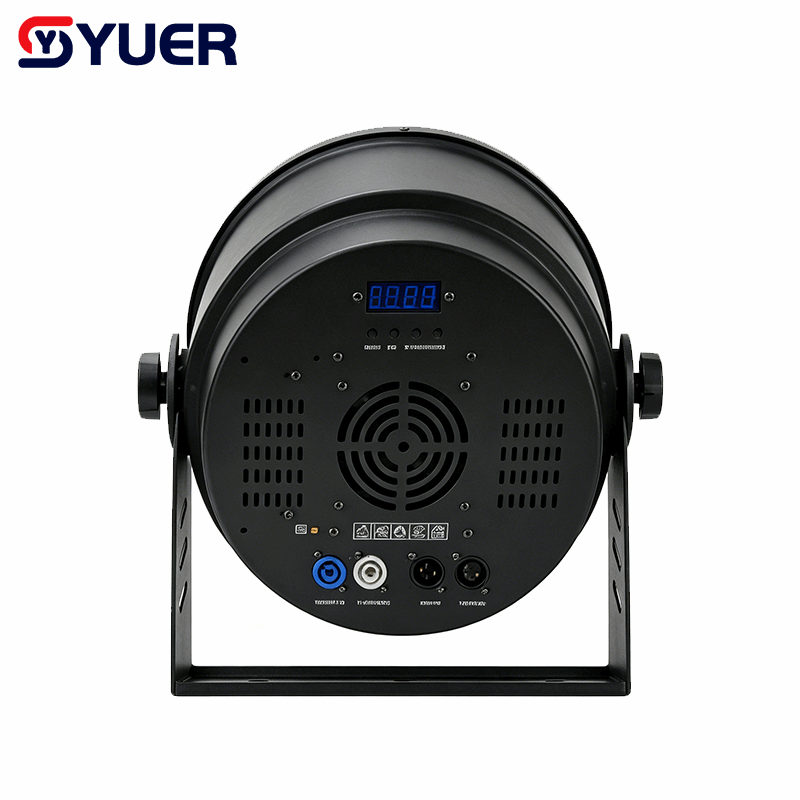 YUER™ 80W RGBW 4in1 Beam + 48X2W RGB Retro Backlight With RGB Ring Wash Effect Stage Lighting DMX512 For DJ Disco Club Wedding Party Bar