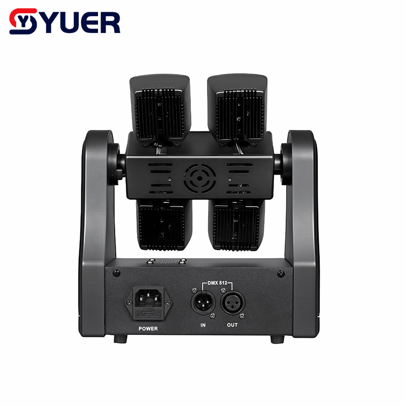 YUER™16x3W +1pcs 5050 RGBW 4in1 +2x10w Storbe +R G Laser Moving Head Light Beam Magic Ball Effect DMX512 Remote Control For DJ Disco Party Bar Club Wedding Stage Effect Lighting