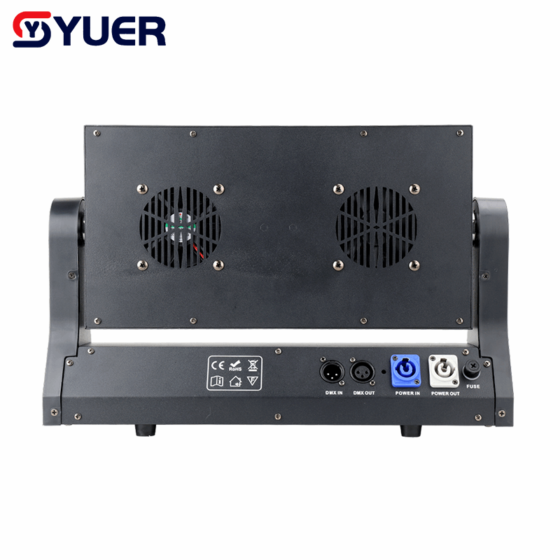 YUER™ 60+100 Segment RGB Warm/Cold White Moving Head Strobe Light Horse Racing Flash Effect DMX512 Control For DJ Disco Party Bar Club Wedding Stage Effect Lighting
