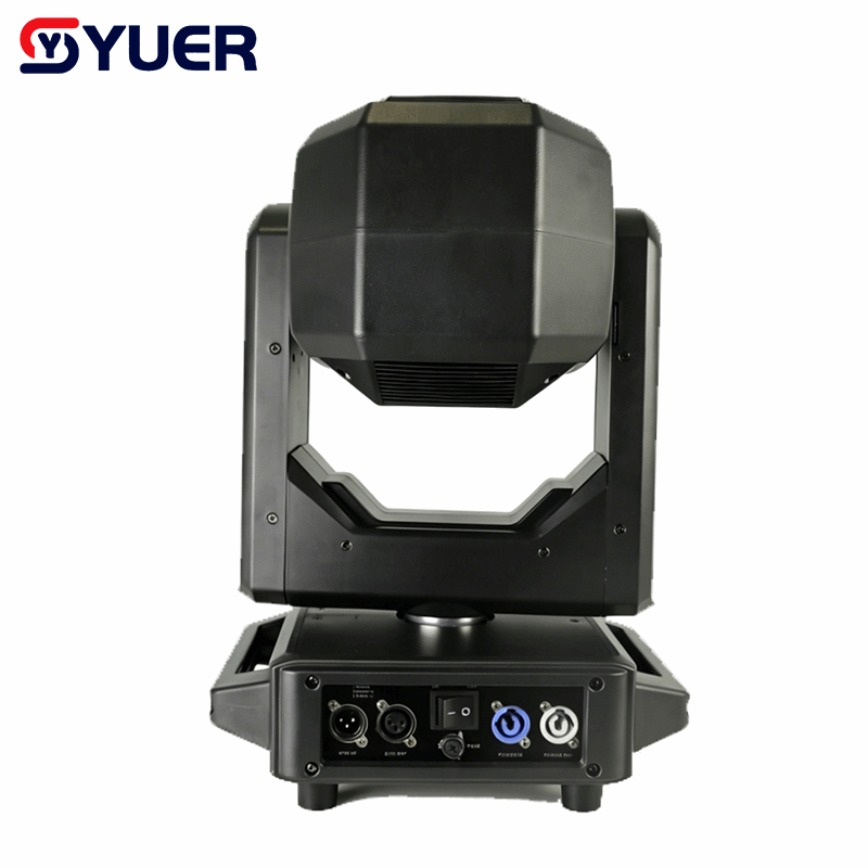 YUER™ 295W Bulb Moving Head Light With Ring Double Prisms 8+16+24 Prisms Rainbow Frost Effect DMX512 Control For DJ Disco Party Bar Club Wedding Stage Lighting
