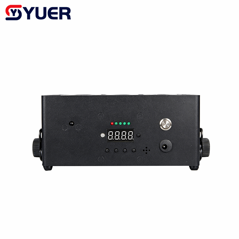 YUER™ 6x18W RGBWAUV 6in1 Battery Par Light Wash Effect DMX512 Sound Remote Control For DJ Disco Party Bar Club Wedding Stage Effect Lighting