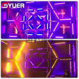 YUER™️ Laser Strobe Beam Effect 3in1Wireless Rotation Moving Head Light DMX512 29/45CH DJ Disco Stage Wedding Party Show Nightclub Bar