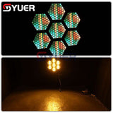 YUER™️ 60w Retro Stage Light Hot Sale Stage Event Club Concert Disco DJ Dmx RGB 3in1 LED Splicing Background Retro Background Lights