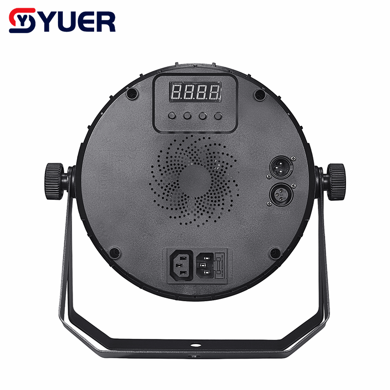 YUER™ 72x3W RGB LED Par Light Fan Control Effect DMX512 Sound Remote Control For DJ Disco Party Bar Club Wedding Stage Effect Lighting