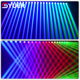 YUER™️5X60W RGBW Point Control Moving Head Light Beam Horse Racing Effect RDM DMX512 For Stage Light Effect Light Disco Dj Music Party Bar