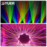 YUER™️ NEW 6W 8W RGB Animation Laser Stage Light With APP Control Laser Analog Modulation scanner ILDA Control For DJ Disco Bar