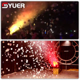 YUER™️ Fog Bubble Machine DMX512 and Remote Smoke Bubble Machine With RGB LED Lights DJ Stage Effect Bubble Machine With 2 Wheels   3.0  2 Reviews