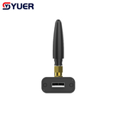 YUER™ USB Interface Wireless DMX Transmitter Includes Freestyler Software For Any Model DMX512 Stage Lighting Par Light Moving Head Light Beam Light