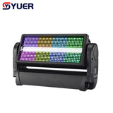 YUER™ Ip65 Waterproof Moving Head Strobe Light 480X0.5W RGB 3 in 1 LEDs Strobe Stage Effect Light Wireless DMX Wash Flood for DJ Disco