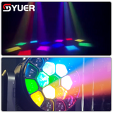 YUER™️LED 19X40W RGBW 4IN1 Bee Eye Moving Head Light Spot+Wash+Zoom+Rotation Effect For DJ Disco Party Bar Club Wedding