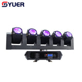 YUER™ 5x40W RGBW + 6x20W white Super Beam Strobe Moving Head Light DMX512 16CH Music Control For DJ Disoc Stage Lighting Show Party Club Park Indoor Bar