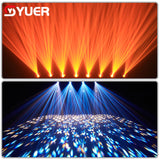 YUER™ 295W Beam Spot Moving Head Light With Aperture DMX Stage Lighting Projector Rainbow Atomization Zoom effect for DJ Disco Party Concert Club