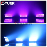 YUER™️ New mold 24X4W LED PAR Light/ disco light RGBW par dmx512 LED Strobe wash light stage dj equipment Party Dyeing Effect Light