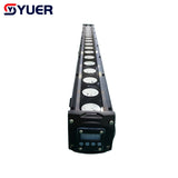 YUER™️ 18X10W LED RGBW 4in1 IP65 Waterproof Wall Washer Light DMX512 Adjustable Beam Auto Sound Activated Master Slave Control for Stage Event Outdoor DJ Nightclub Concert