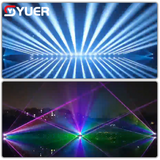 YUER™️ NEW Waterproof 30W RGB Laser Light ILDA DMX512 Animation Beam Scanner Stage 3D Laser Outdoor Projector Dj Disco Party Park