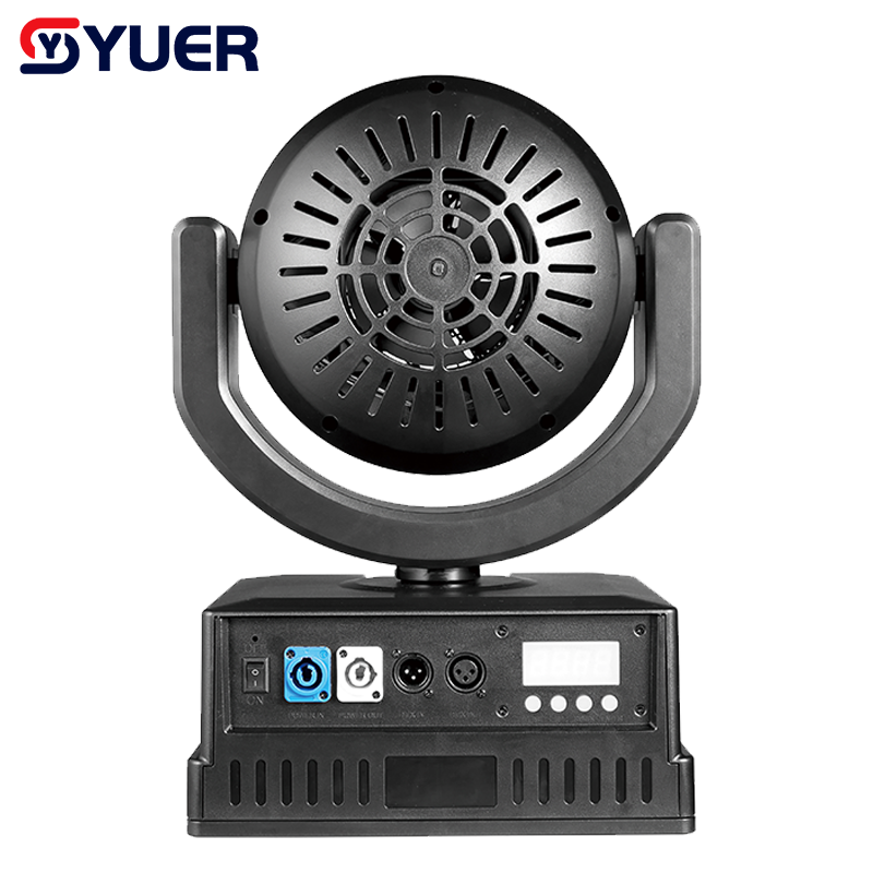 YUER™️NEW LED RGBY Bubble Machine Long-distance Remote Control For Dj Dmx Stage Light Effect Light Disco Dj Bar