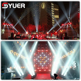 YUER™️ NEW With SMD Aperture 295W 12R Beam Moving Head Lighting 8+16+24 Prism Rainbow Stage Effect Light For DJ Disco Party Bar