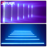 YUER™️ 36X3W LED RGB 3IN1 Pixel Control Wall Washer Light With 126X2W White LED Strips Strobe Dyeing Effect DMX512 For DJ Disco Stage Dance Music Bar