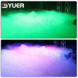 YUER™️ New 2000W Low Lying Fog Machine Water Smoke Machine Effect Equipment Performance DJ Wedding Party Club Stage Water Mist Machine