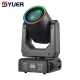 YUER™️ LED 150W Moving Head Light Beam Spot Stage Lights 18 Prism With Aperture DMX512 For DJ Disco Party Club Stage Effects Lamp