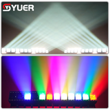 YUER™️ NEW LED 12X60W RGBW 4in1+432 Golden +432 Cold White Moving Head Beam Light DMX512 For DJ Disco Party Stage Effect Lighting Night Club Bar Light
