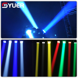 YUER™ 4x80W LED RGBW 4IN1 Moving Head  Beam Light  With Ring Infinite Rotation Wash DMX512 stage Effect For DJ Disco Wedding party Club