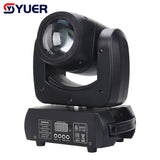 YUER™️ NEW LED 100W Spot Beam Moving Head Light 18 Face Prism DMX512 Sound Dj Stage Effect Light Party Dance Disco Bar Music Club