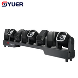 YUER™ LED 8x40W RGBW 4IN1 Beam 8-Heads Moving Head Light With RGB LED Strip DMX512 For Concert Dj Disco Club Wedding Party Decoration Stage Lighting
