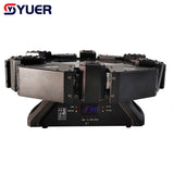 YUER™ Smart 6 Heads Moving Head Beam Laser Light RGB Floral Color Laser Light Projector Unlimited Rotating Disco Laser Light