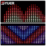 YUER™NEW 432pcs RGB 3IN1 Point Control Strobe Light With APP Control Temperature Control DMX512 For DJ Disco Stage Party Wedding Dance Floor