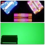 YUER™️480X0.3W RGB+500X2W Amber Cool White Moving Head Strobe Light Individual Control Voice control DMX512 For Show Disco Dj Party Club Lights