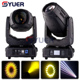 YUER™️ 280W 10R Beam Spot Wash 3IN1 Moving Head Light Motorized Zoom And Focus Professional Sound DJ Discoteca Party Stage Lighting