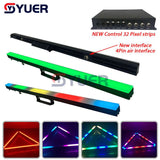 YUER™️ Brand New RGB 3IN1 40X0.5W Led DJ Disco Digital Tube Pixel Tube in Full Colour For Party Bar Stage Club Effect Dmx 512 Control