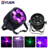 YUER™️ 6X10W RGBW 4IN1 LED Bee Eyes Beam Par Light For Stage Dj Disco Party Club Bar Laser Effect Lighting