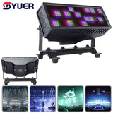 YUER™️ IP65 Waterproof 1200W RGBW LED Strobe Light DMX Controlled Strobe DJ Party Disco Light Background Decorative Effect Lighting