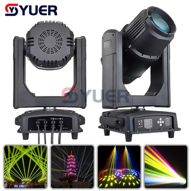 YUER™️ IP65 Osram 380W Outdoor Beam Moving Head Stage Light RDM 