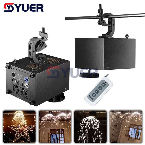 YUER™️ NEW 400W Indoor Wedding Fireworks DJ Scene DMX control Down Spr ...