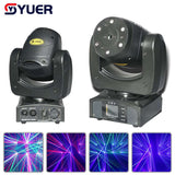 YUER™️ NEW 20Kpps RGB 7 Eyes Moving Head Laser Light Projector Dj Disco Stage Show Bar Ballroom Profession Lighting DMX512 Music Party