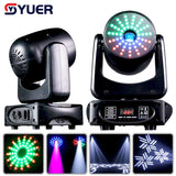 YUER™️ 150W LED With Aperture Moving Head High Bright Mobile Heads Beam Effect For Home Disco Bar Stage Wedding Show DJ Party Lighting