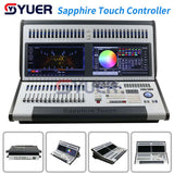 YUER™️ Sapphire Touch Stage Lighting Pearl Controller DMX512 Tiger Touch Console v11 with Flycase For Light Show DJ Disco Stage